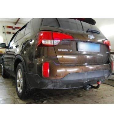 Фаркоп (ТСУ) для KIA Sorento II (XM) restyle 2012- съемный шар на двух болтах 2.0тонны Босал