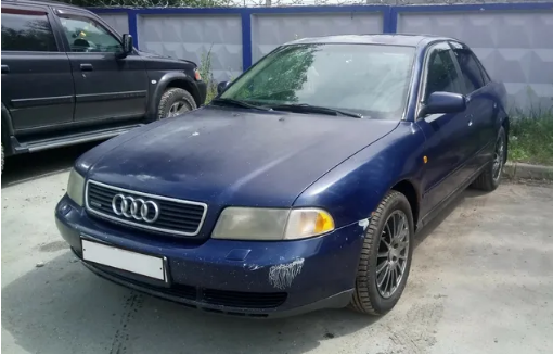 Дефлекторы окон (ветровики) Audi A4 Sd (B5/8K) 1995-2000"EuroStandard" (Ауди А4) Кобра Тюнинг