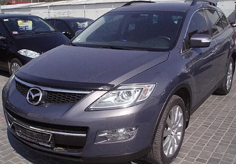 Дефлектор капота (мухобойка) Mazda CX-9 2009-2012 (Мазда СХ9) SIM